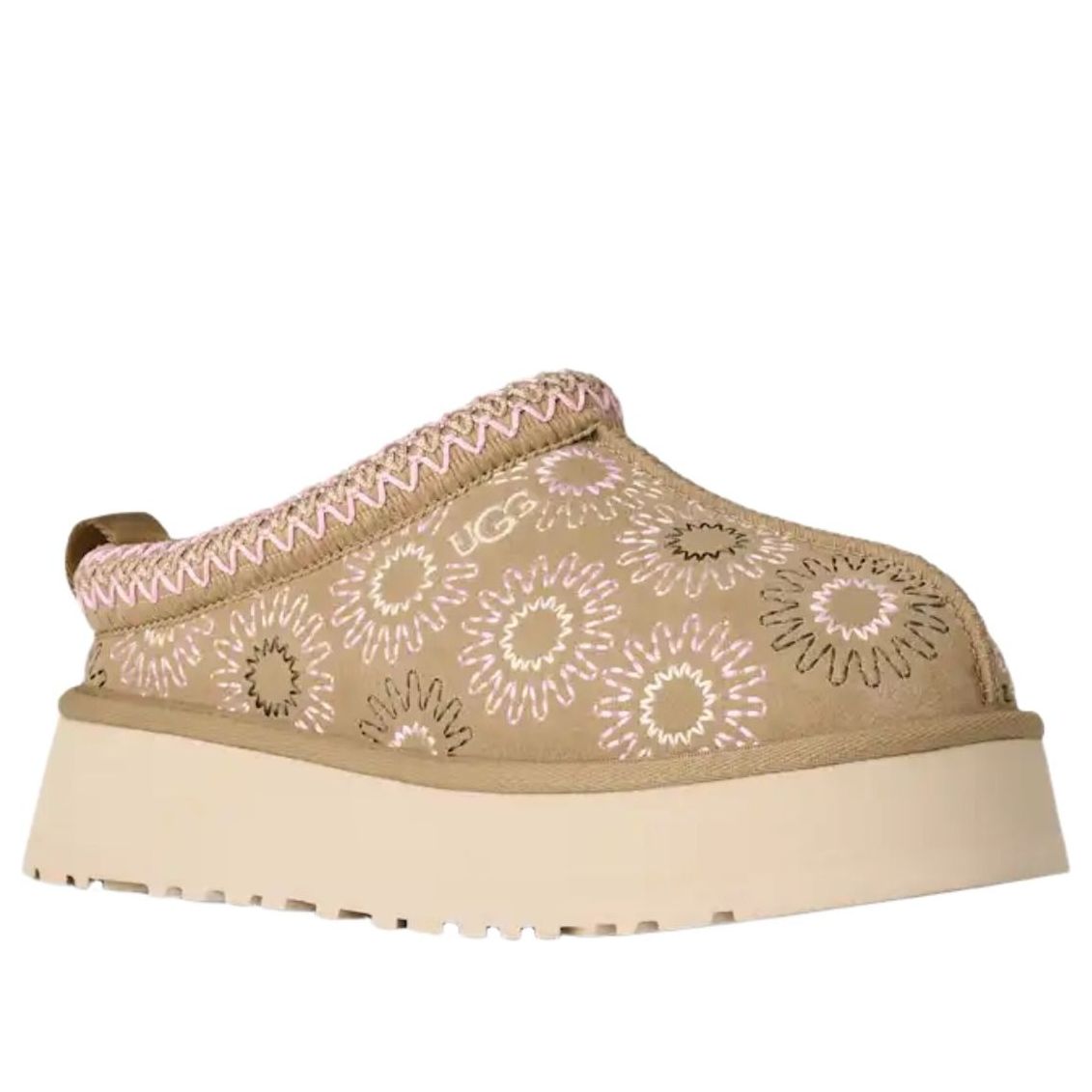 UGG Tazz Sun Stitch Slipper Mustard Seed