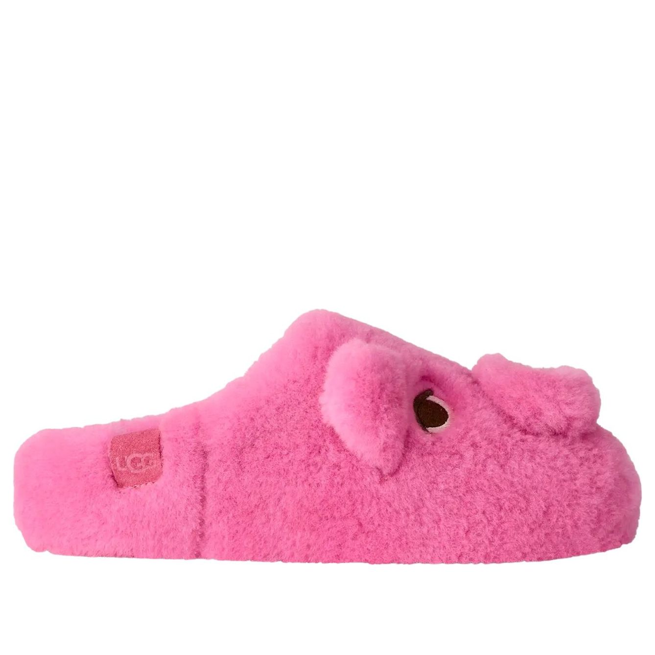 UGG Elea Pooch Slip-On Slipper Pink Laquer