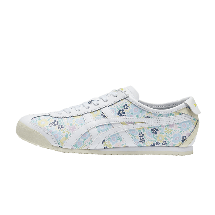 Onitsuka Tiger Mexico 66 White Blue Floral