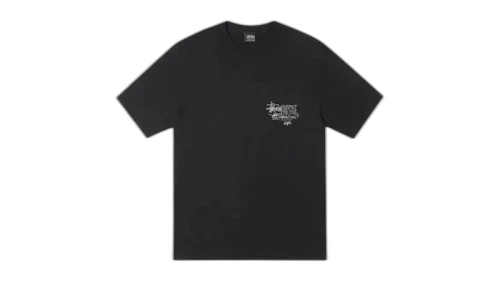 Stussy Respect The Pool Pigment Dyed Tee Black