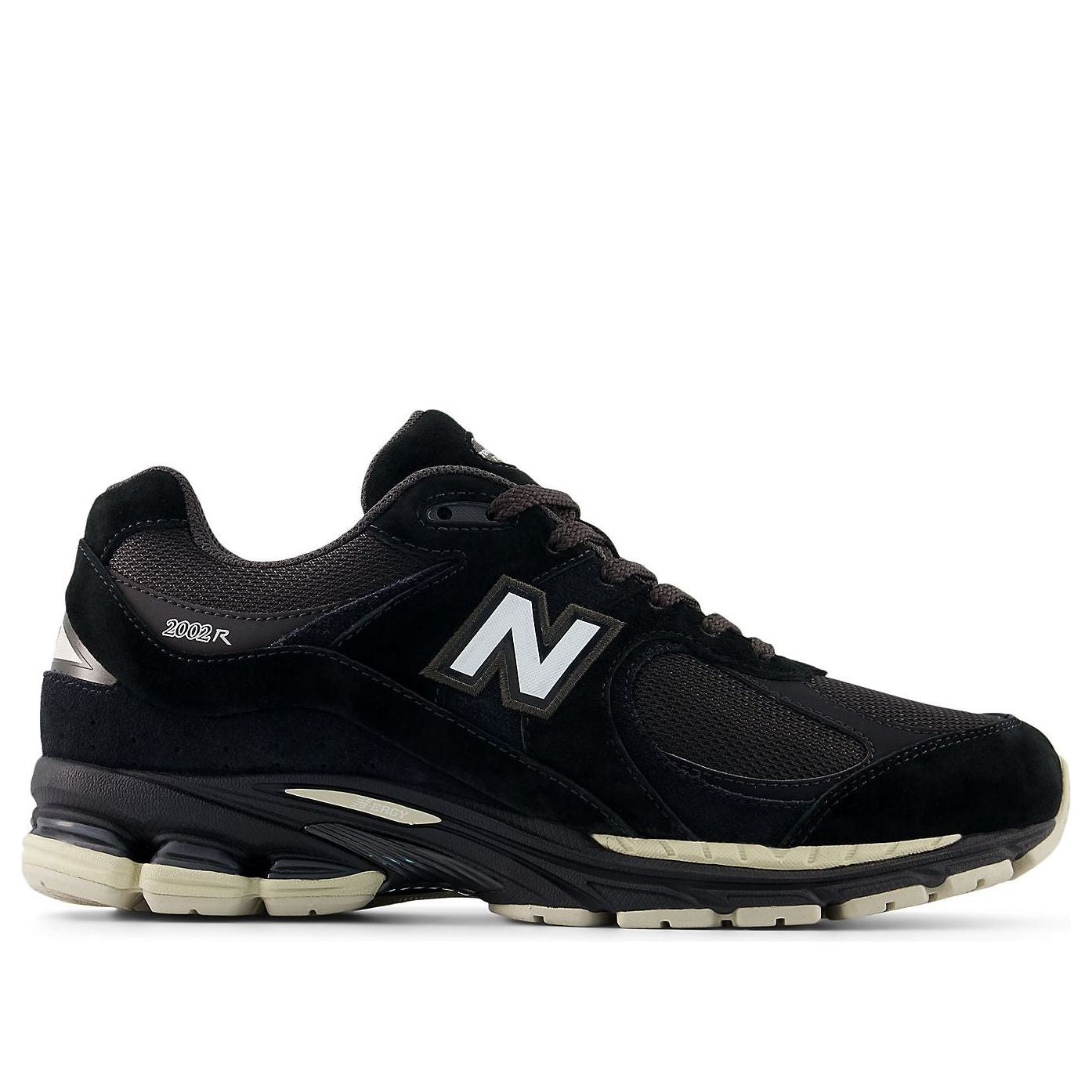 New Balance 2002R Black Timber Wolf White