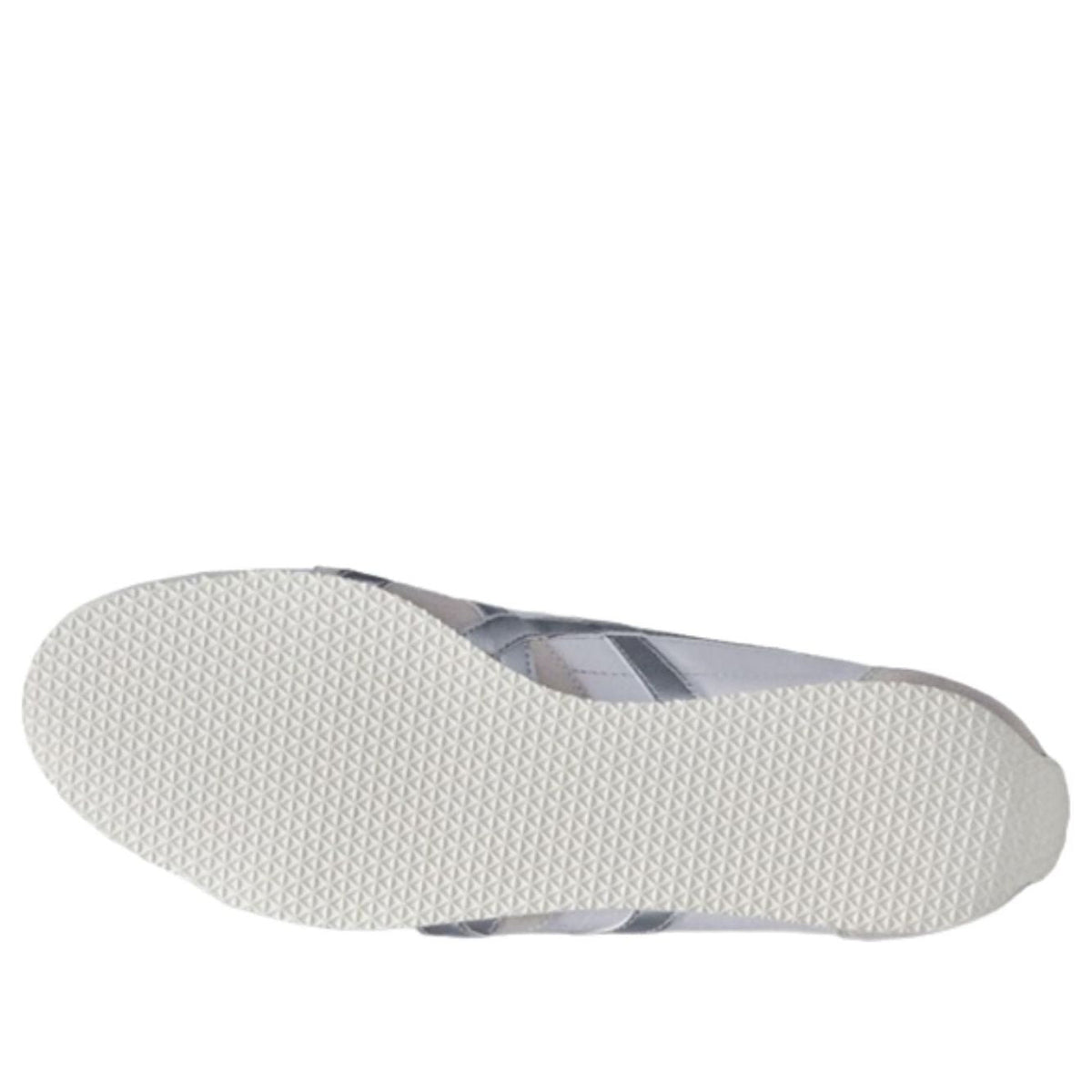 Onitsuka Tiger Runspark White Silver, zoolprofiel met gestructureerde witte rubber zool