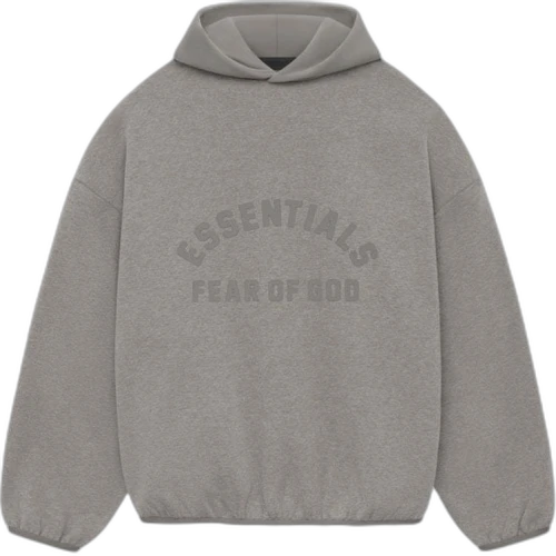 Fear of God Essentials Core Collection Nylon Fleece Hoodie Heather Grey/Dust