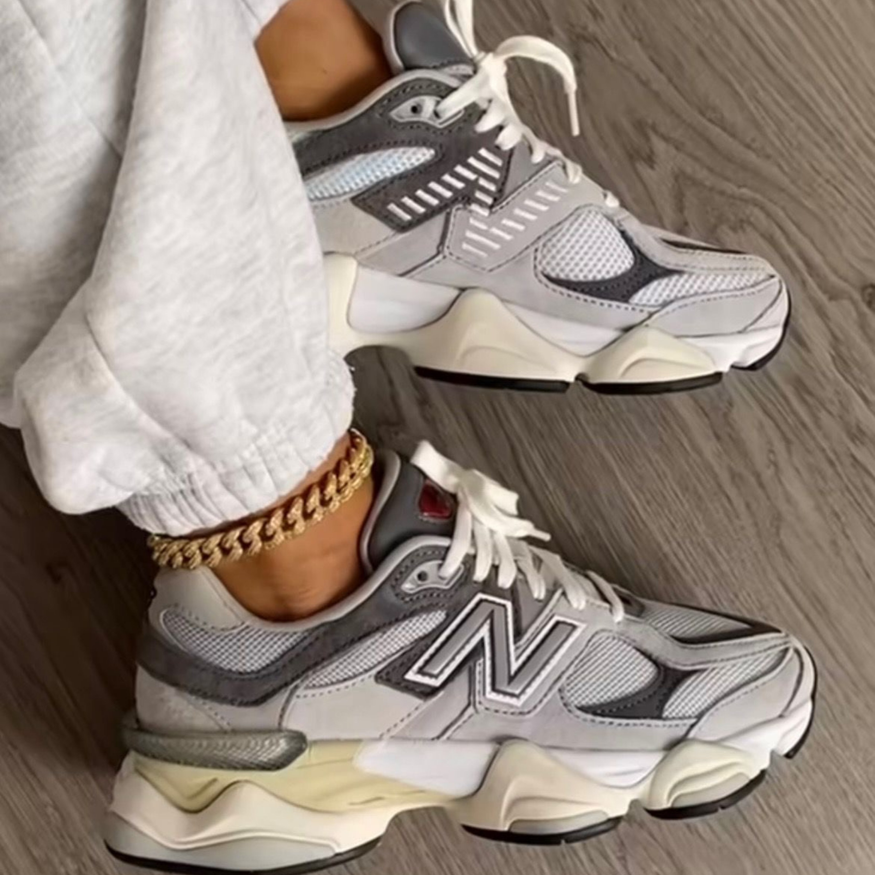 NEW BALANCE 9060 RAIN CLOUD GREY