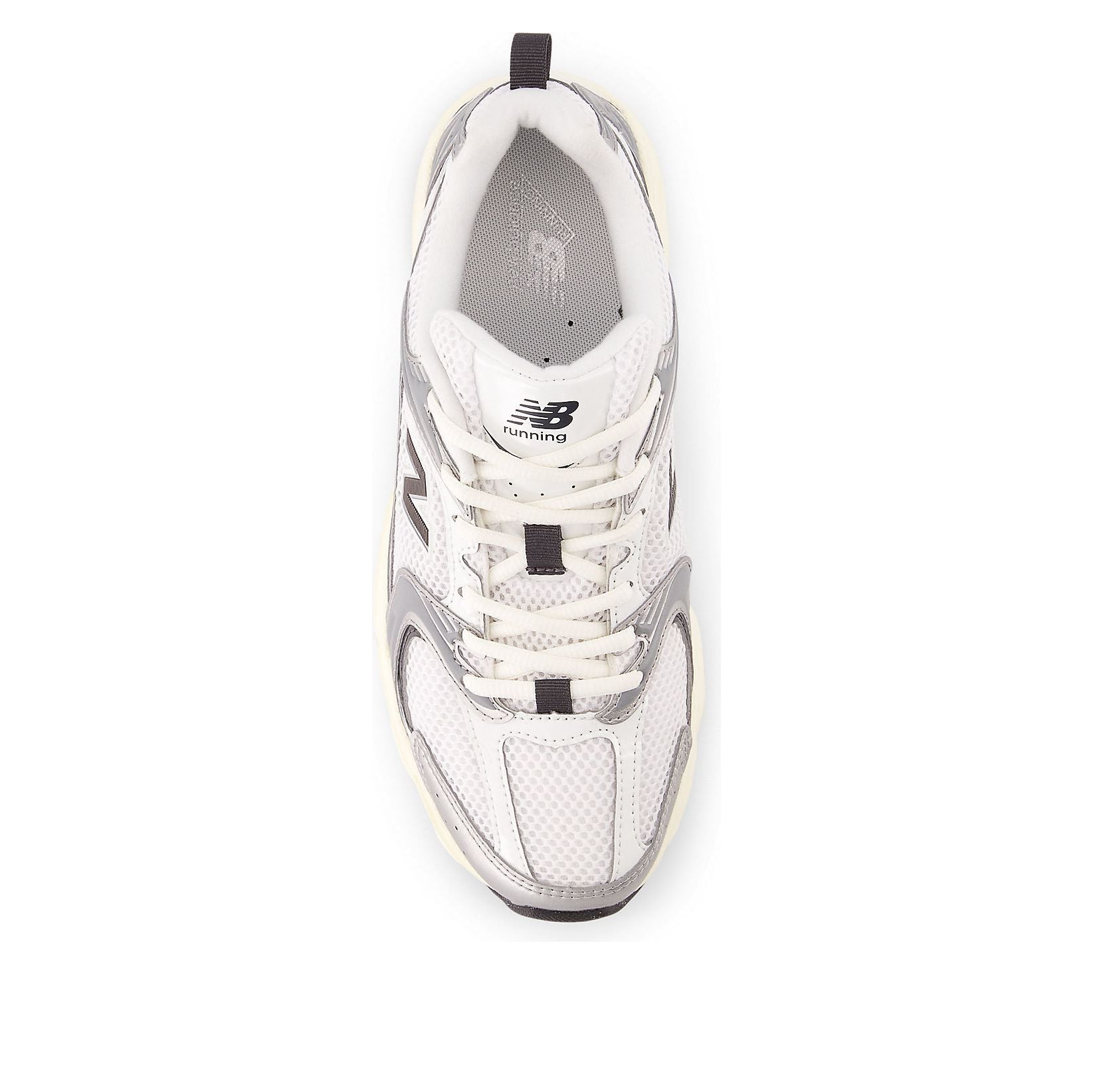 New Balance 530 Silver Metallic Black Cement