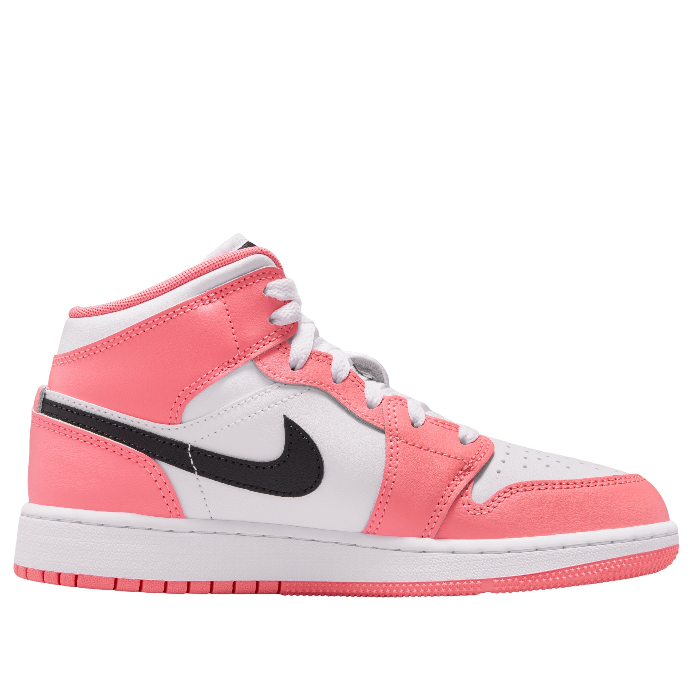 Jordan 1 Mid Pink Gaze (GS)