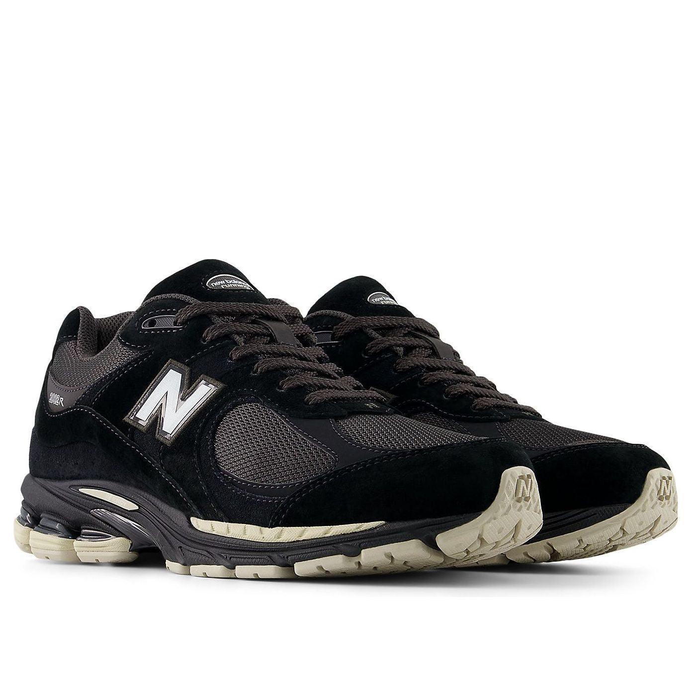 New Balance 2002R Black Timber Wolf White