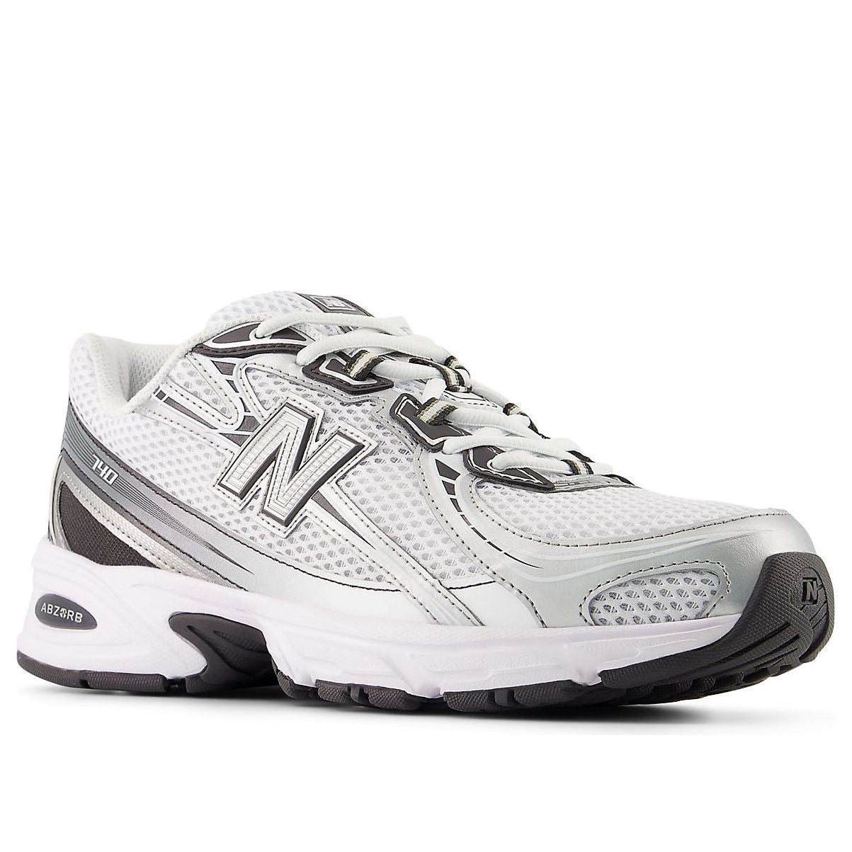 New Balance 740 White Metallic Silver Black