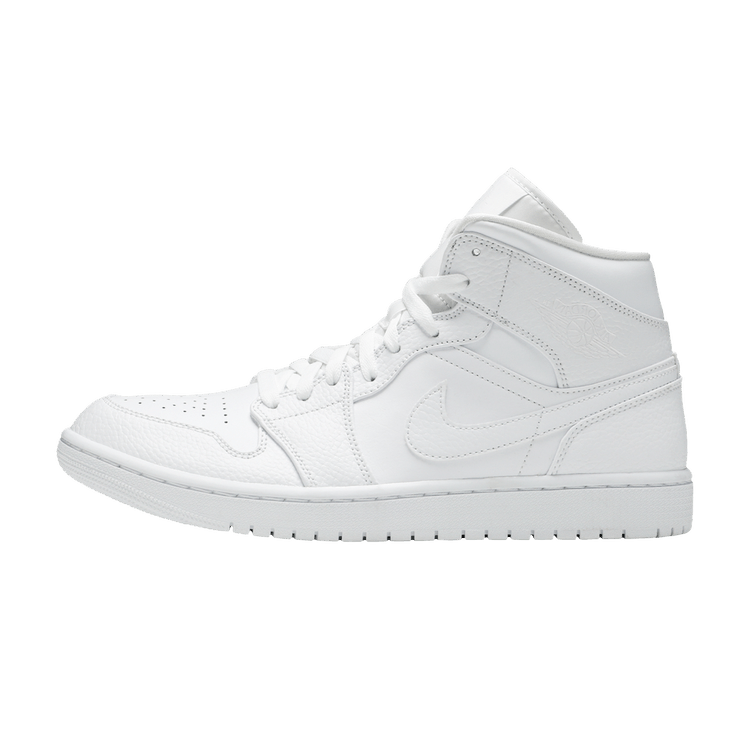 Jordan 1 Mid Triple White 2.0 (2020)