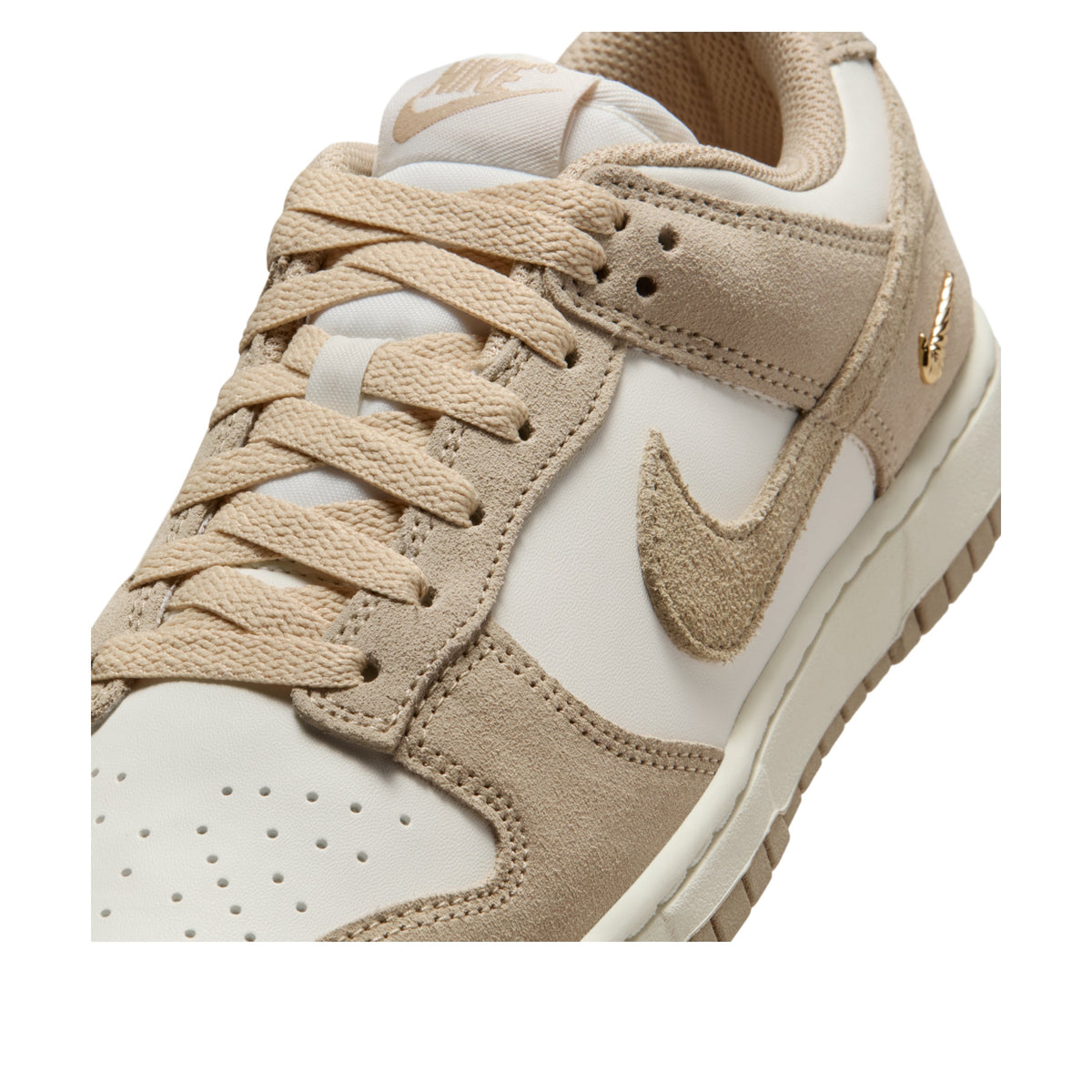Nike Dunk Low Sail Metallic Gold Linen