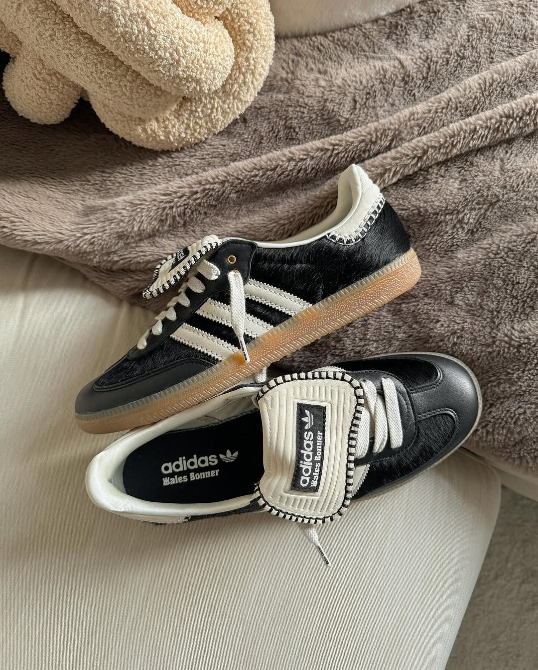 Adidas Samba Nylon Wales Bonner Core Black