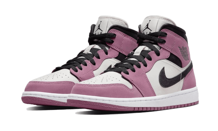 Air Jordan 1 Mid Light Mulberry - DC7267-500