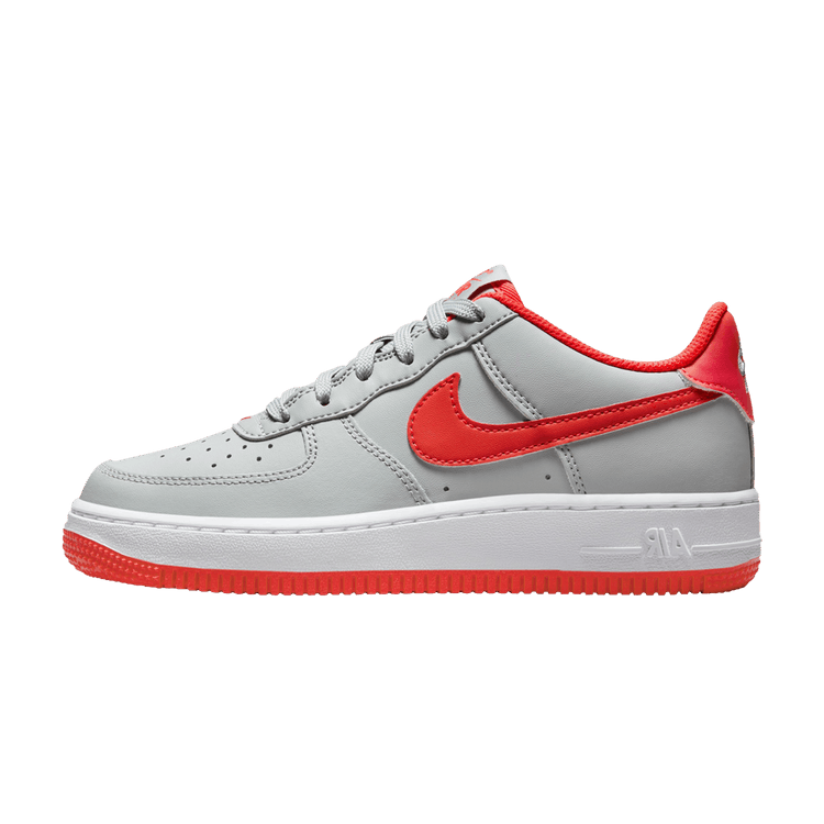 Nike Air Force 1 Low Light Smoke Bright Crimson (GS)