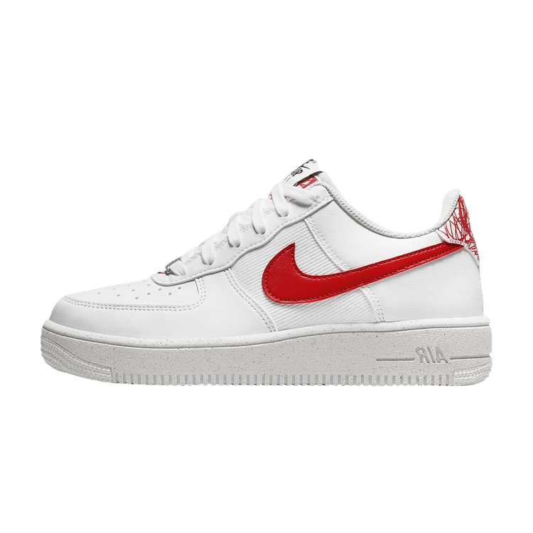 Nike Air Force 1 Crater Next Nature GS 'White Habanero Red'