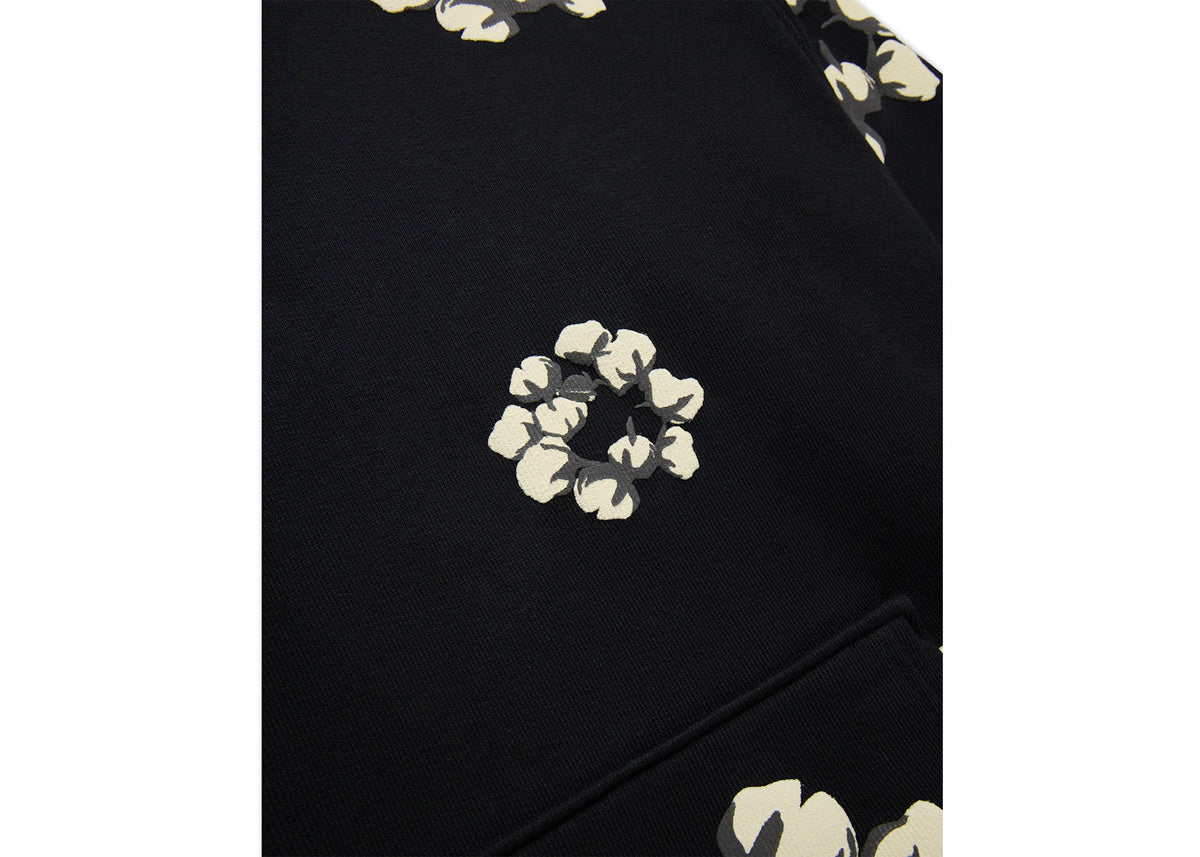 Denim Tears x CPFM Cactus Tears Wreath Hoodie Black