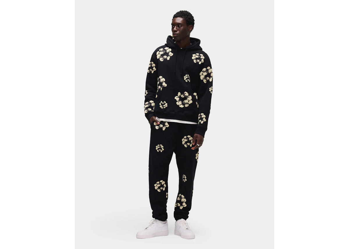 Denim Tears x CPFM Cactus Tears Wreath Hoodie Black