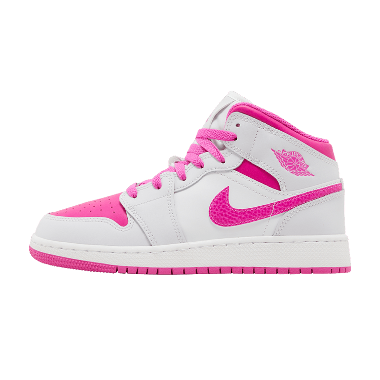 Jordan 1 Mid Fire Pink (GS)