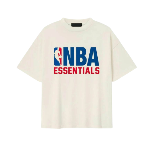Fear of God Essentials NBA 90's Tee Cream White
