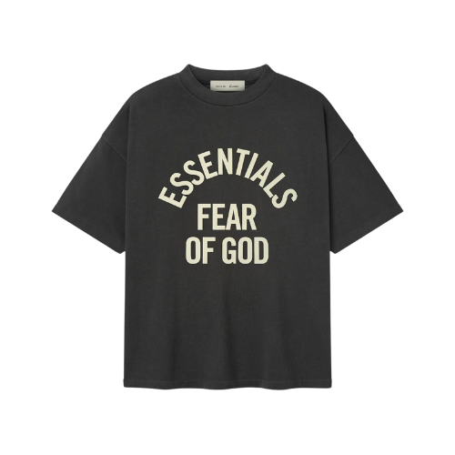 Fear of God Essentials Campus 90's Tee Faded Black