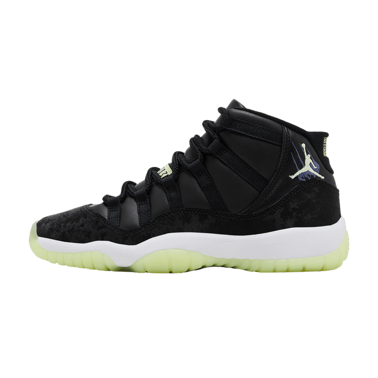 Jordan 11 Retro Black Barely Volt (GS)