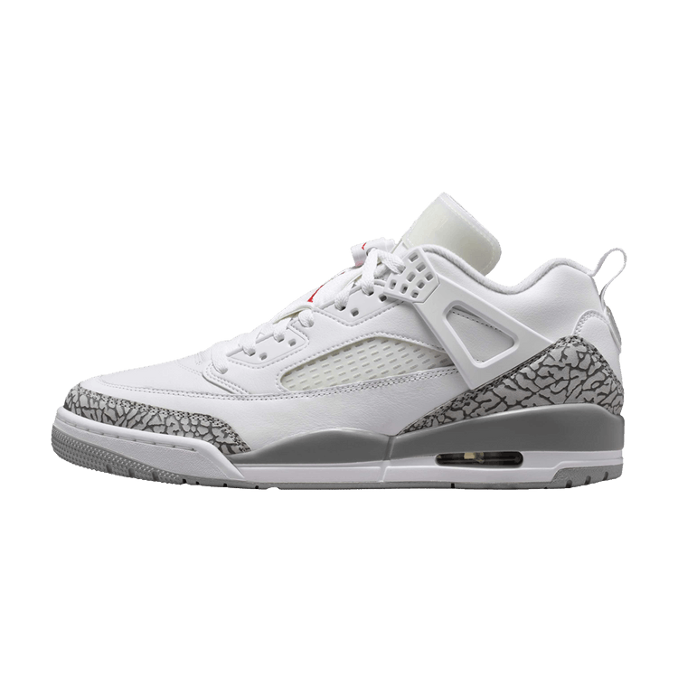 Jordan Spizike Low White Cement