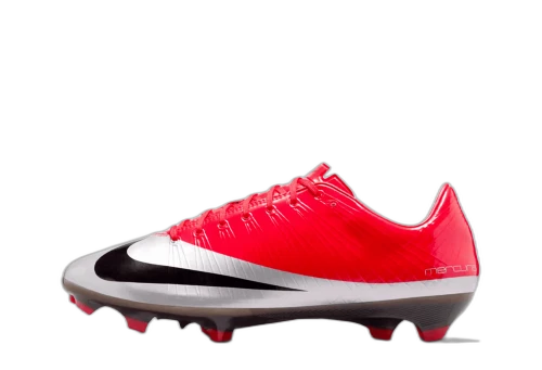Nike Zoom Mercurial Vapor Superfly 1 RGN FG SE CR7 Max Orange Metallic Silver