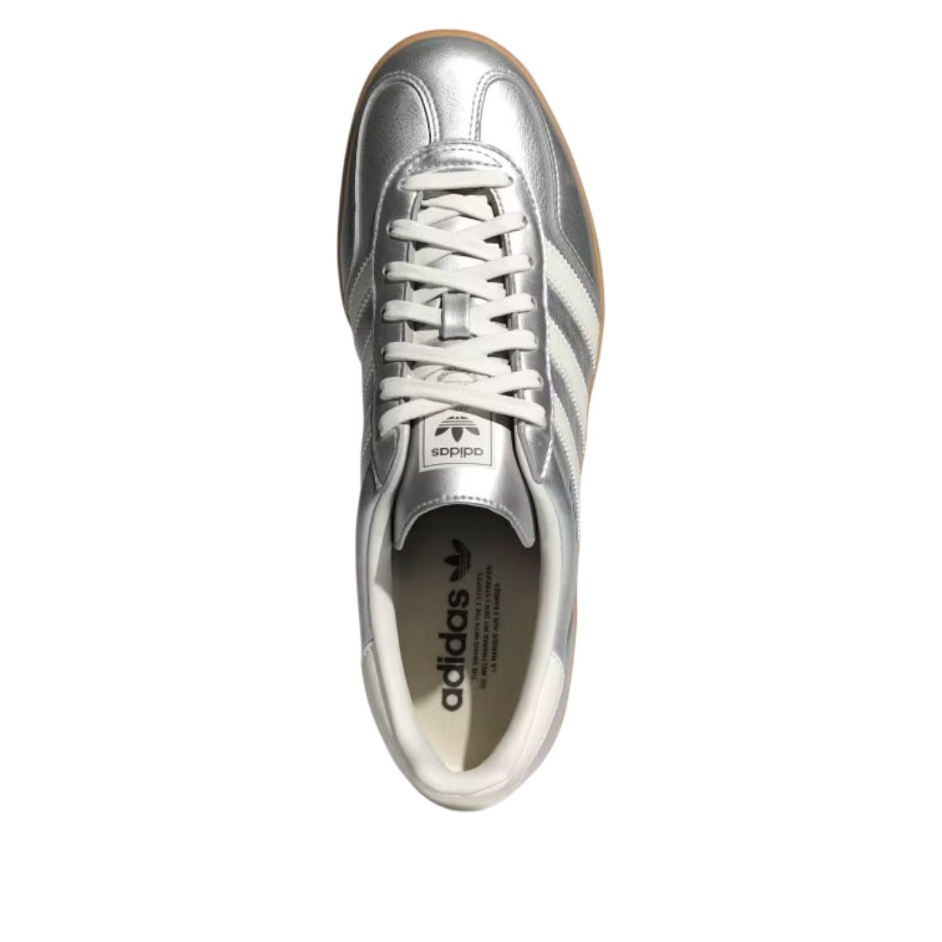 adidas Gazelle Indoor Silver Metallic Core White