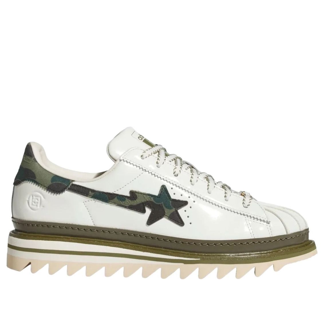 adidas Superstar CLOT by Edison Chen x Bape Off White