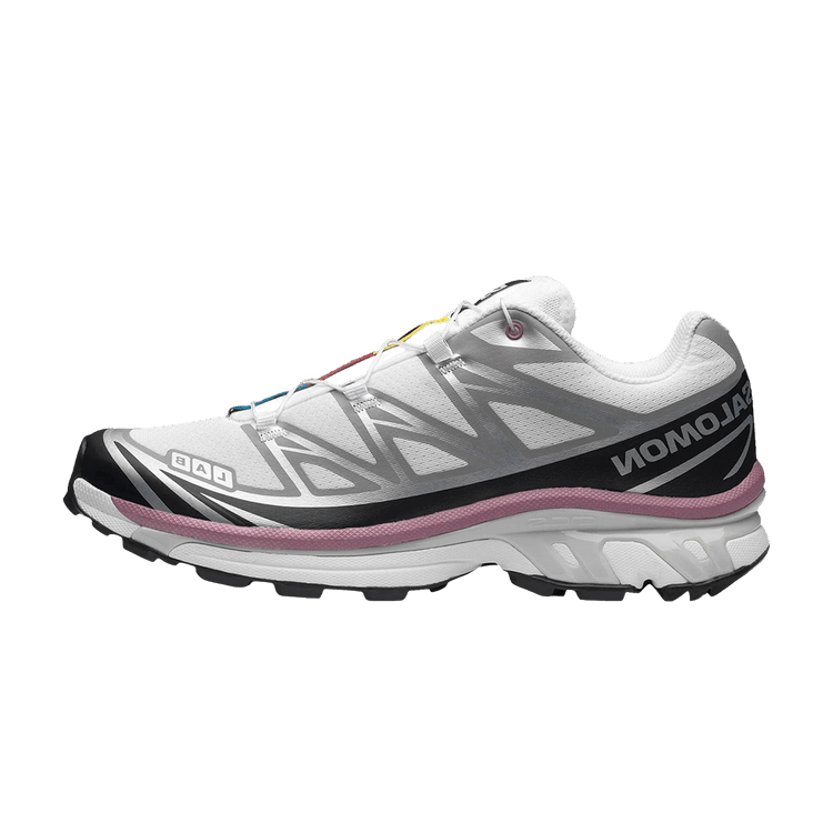 Salomon XT-6 White Black Dusky Orchid