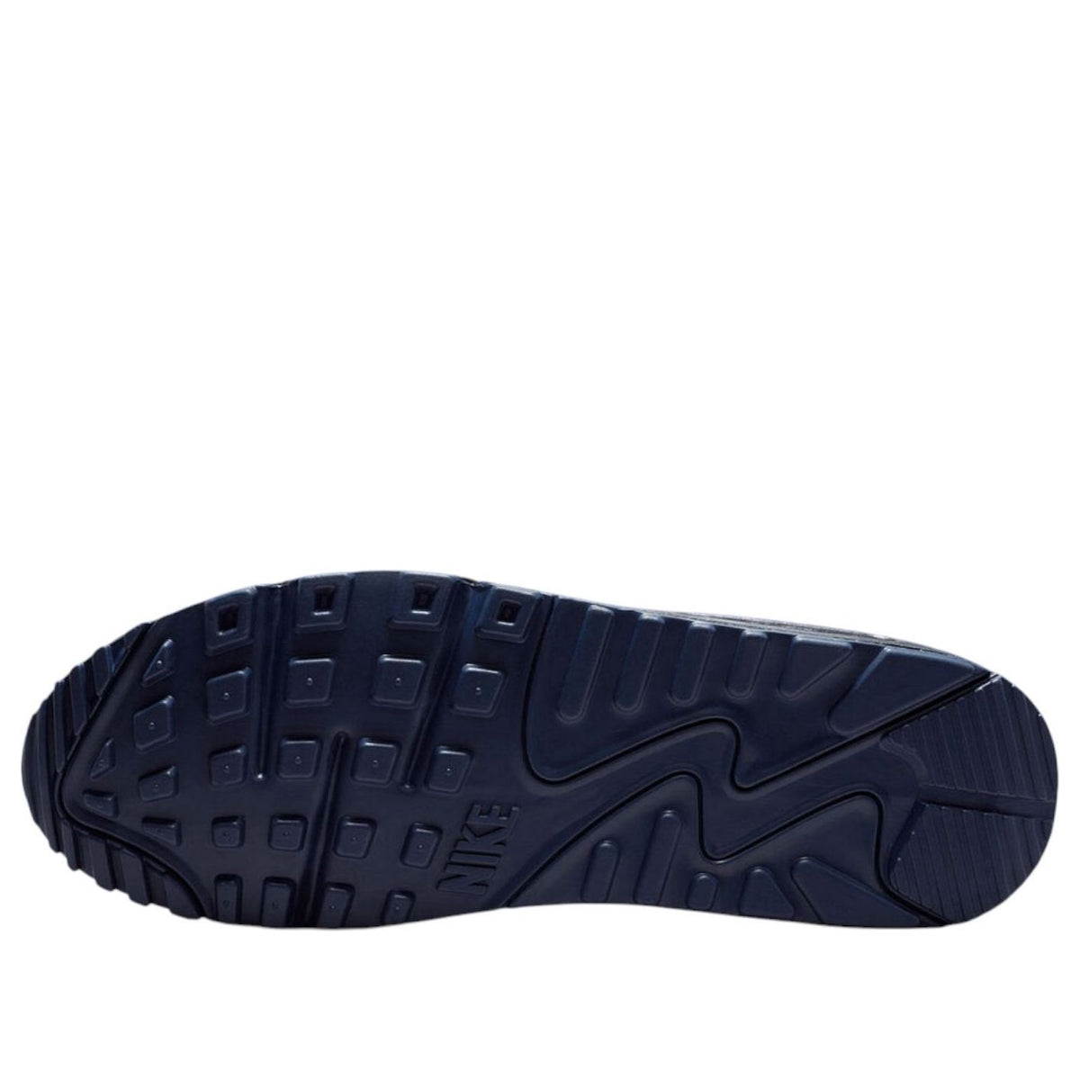 Nike Air Max 90 Obsidian Lightning, zoolprofiel met wafelpatroon en Nike Swoosh-afdruk