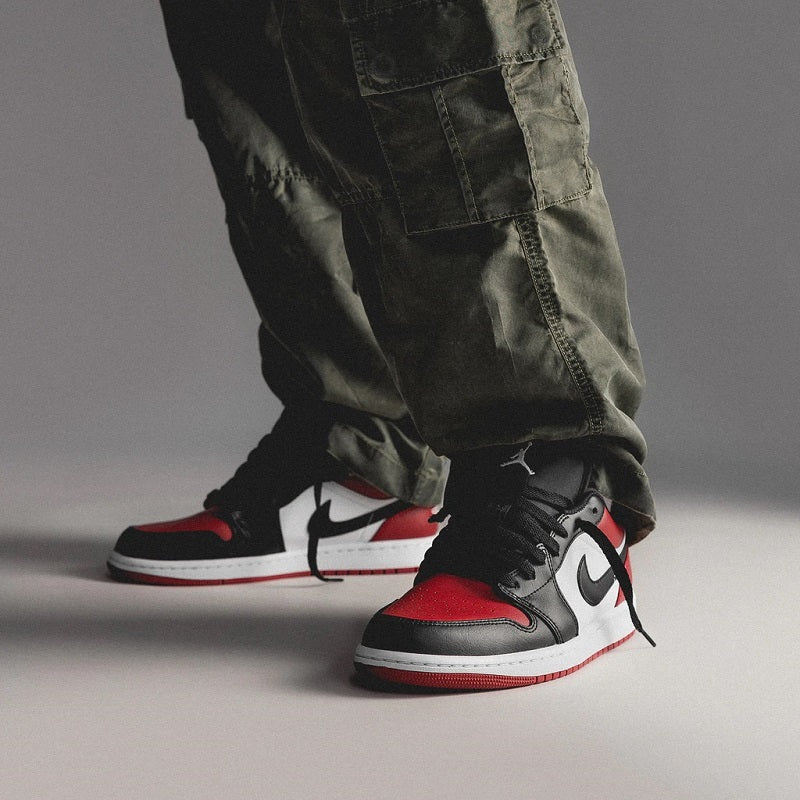 Nike Air Jordan 1 Low Bred Toe