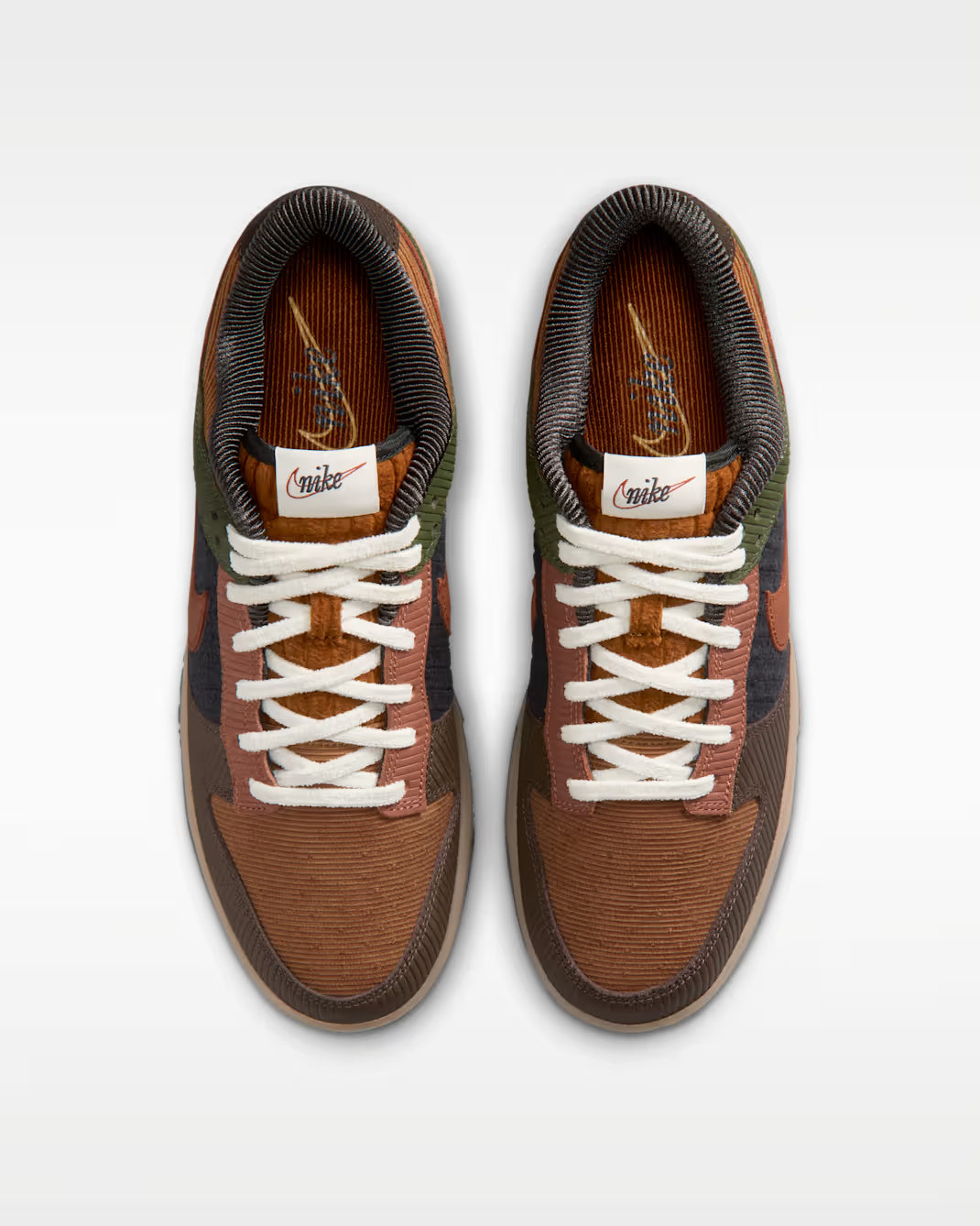 Nike Dunk Low Retro Premium Light British Tan Cinnamon Corduroy
