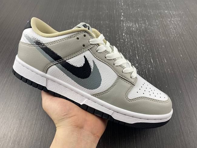 Nike Dunk Low Stencil Swoosh
