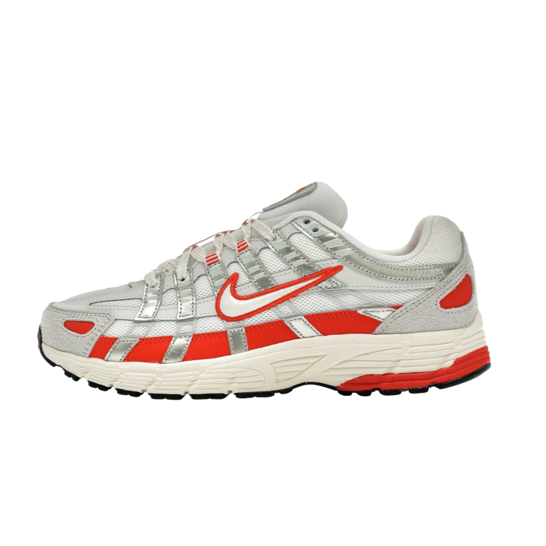 Nike P-6000 Sail Pale Ivory Light Bone Picante Red
