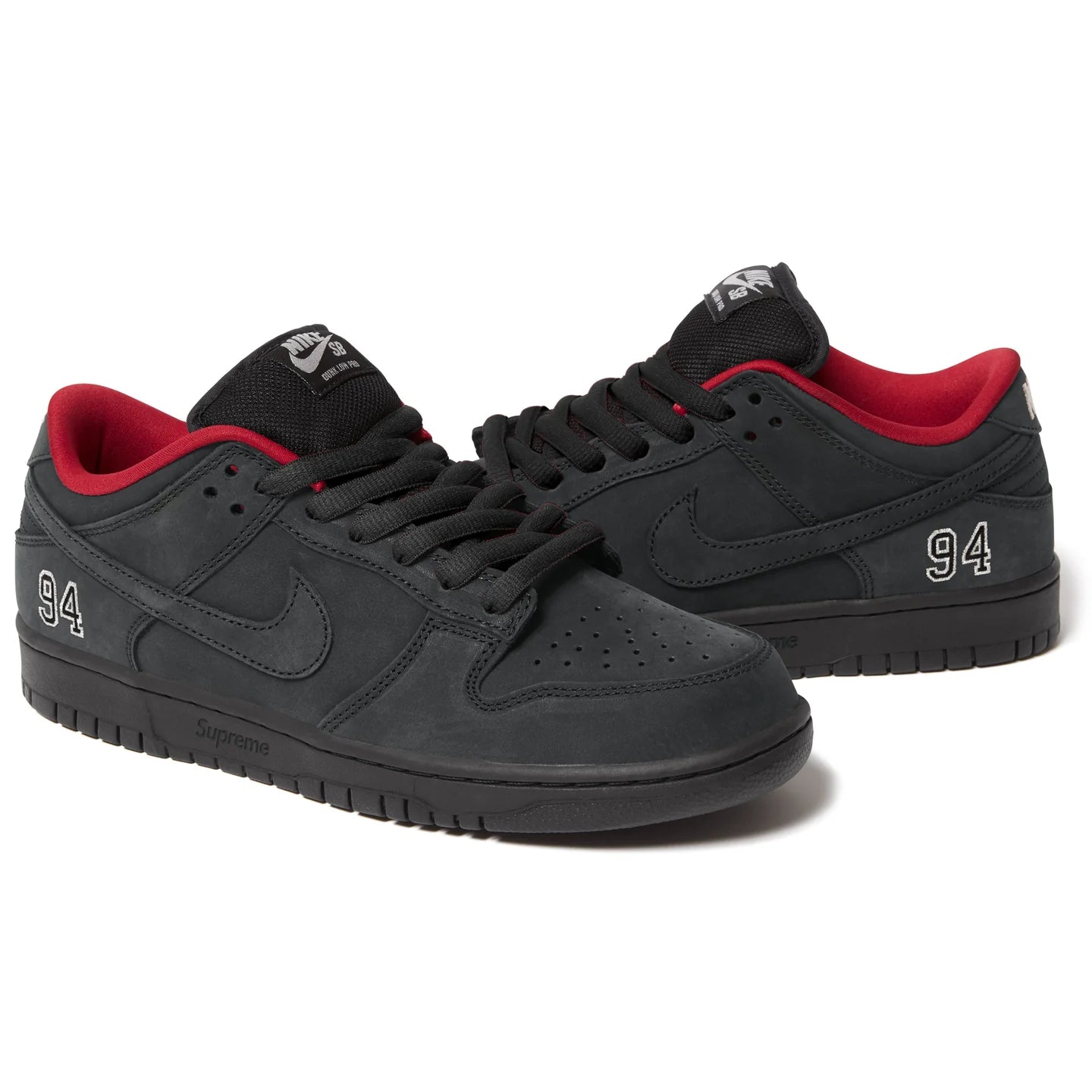 Nike SB Dunk Low Supreme 94 Black