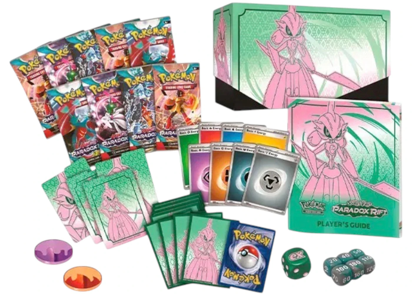 Pokémon TCG Scarlet & Violet Paradox Rift Iron Valiant Elite Trainer