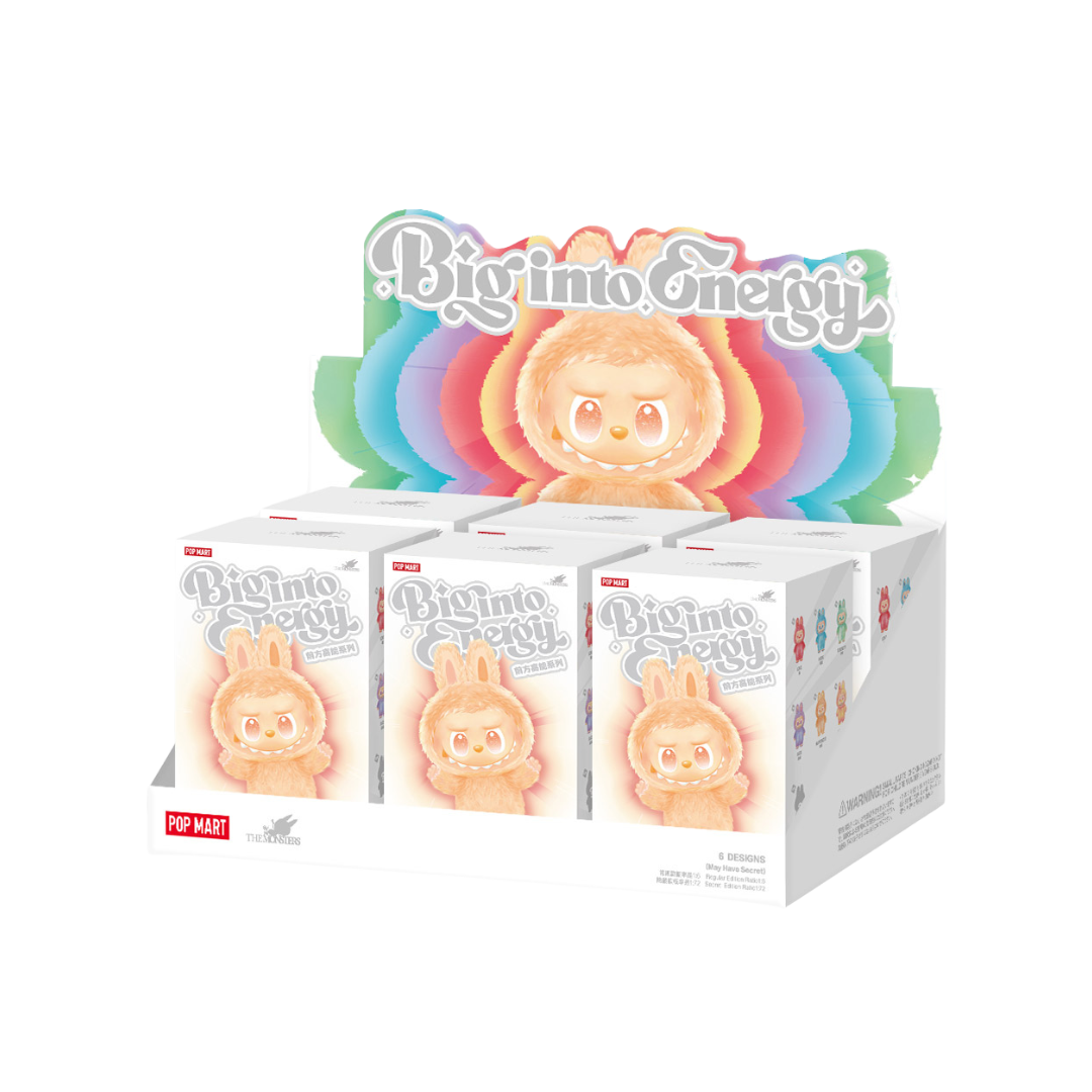 Pop Mart Labubu The Monsters Big into Energy Vinyl Face Blind Box