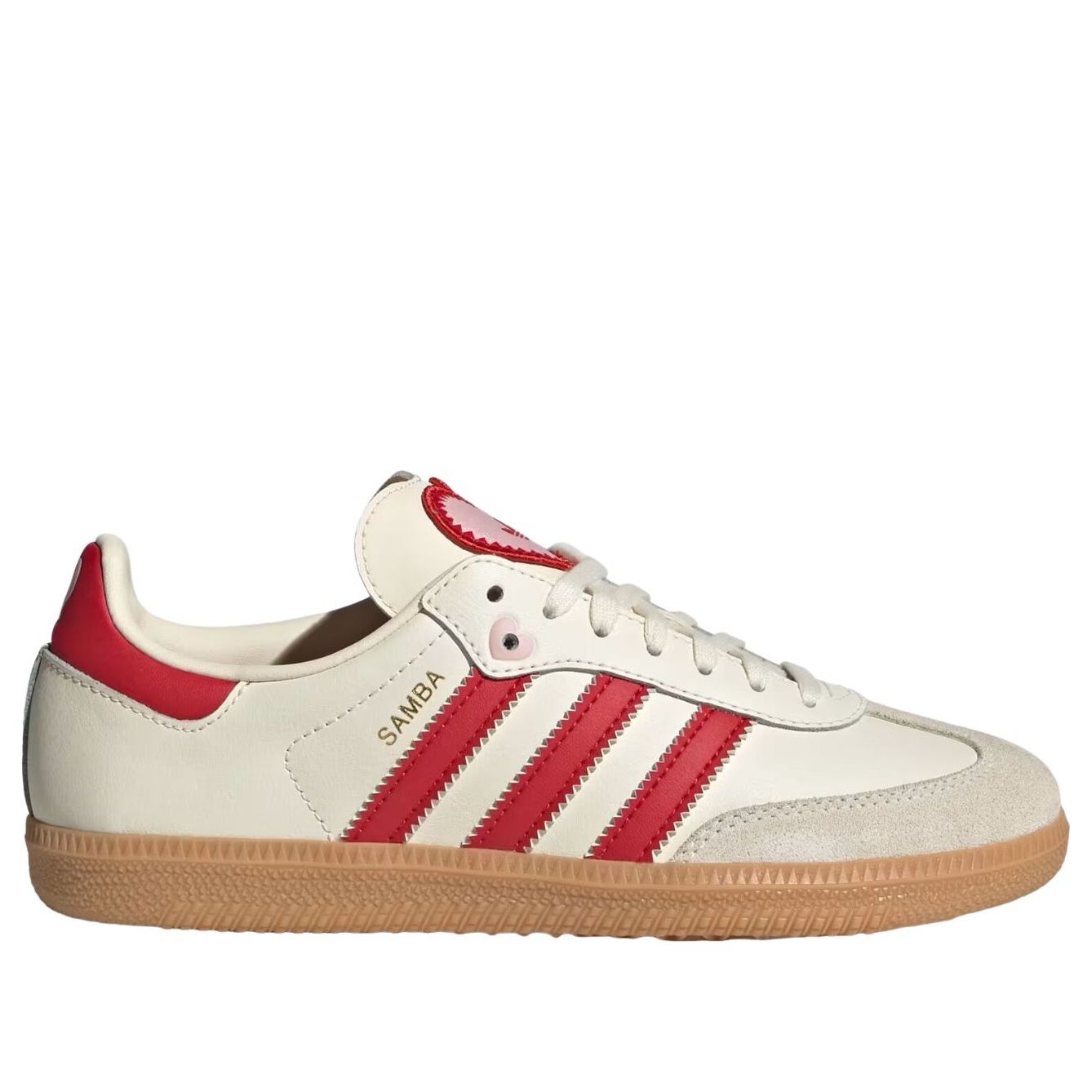 adidas Samba OG Valentine's Day Cream White Scarlet (2026) (GS)
