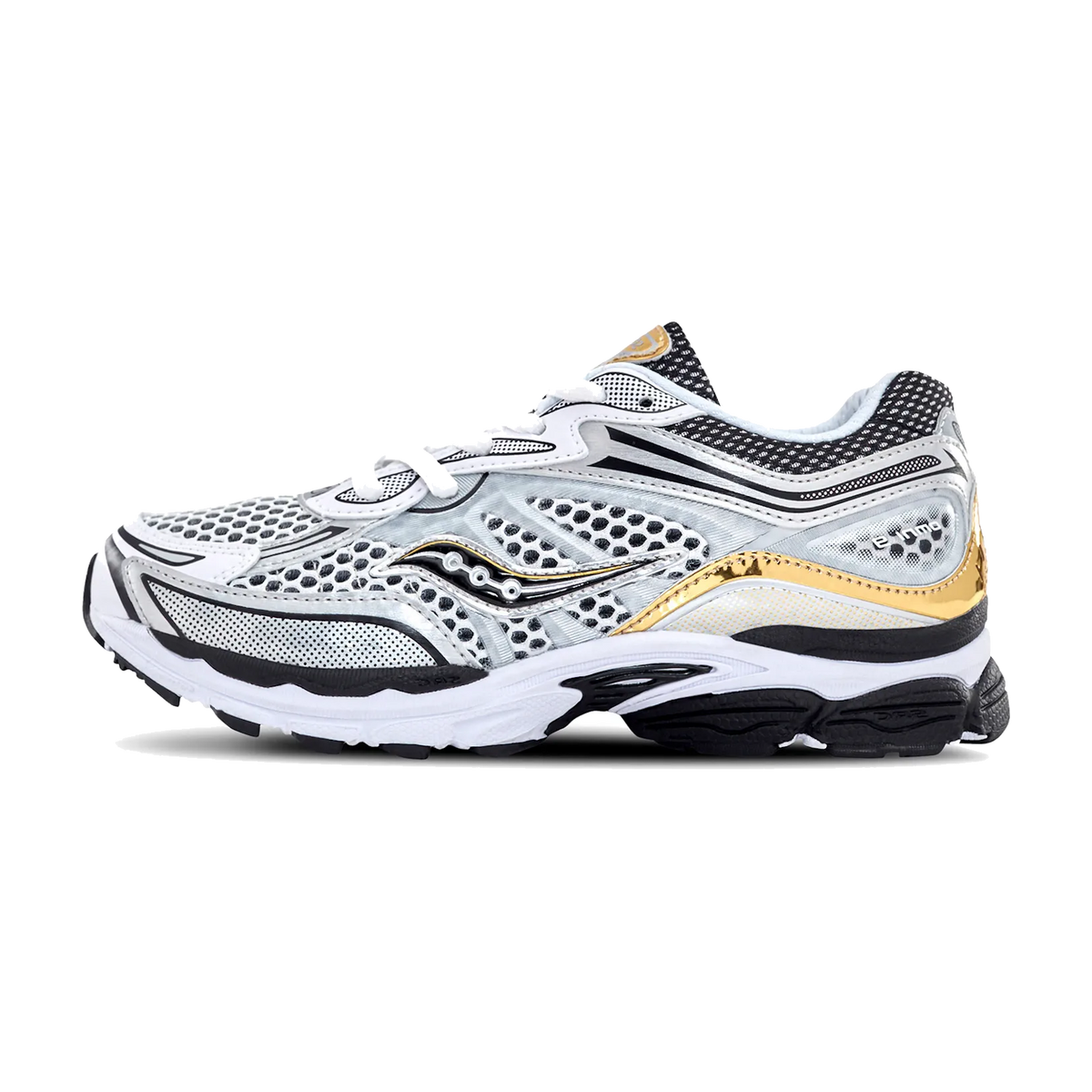 Saucony ProGrid Omni 9 Silver Gold White (GS)