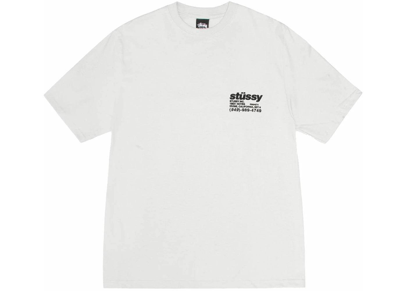 Stussy DNA Pigment Dyed Tee Natural
