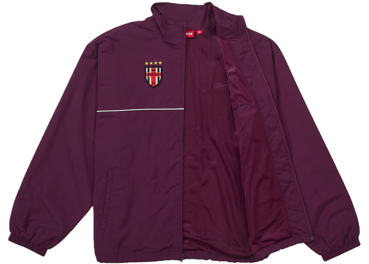 Supreme Cross Track Jacket Plum