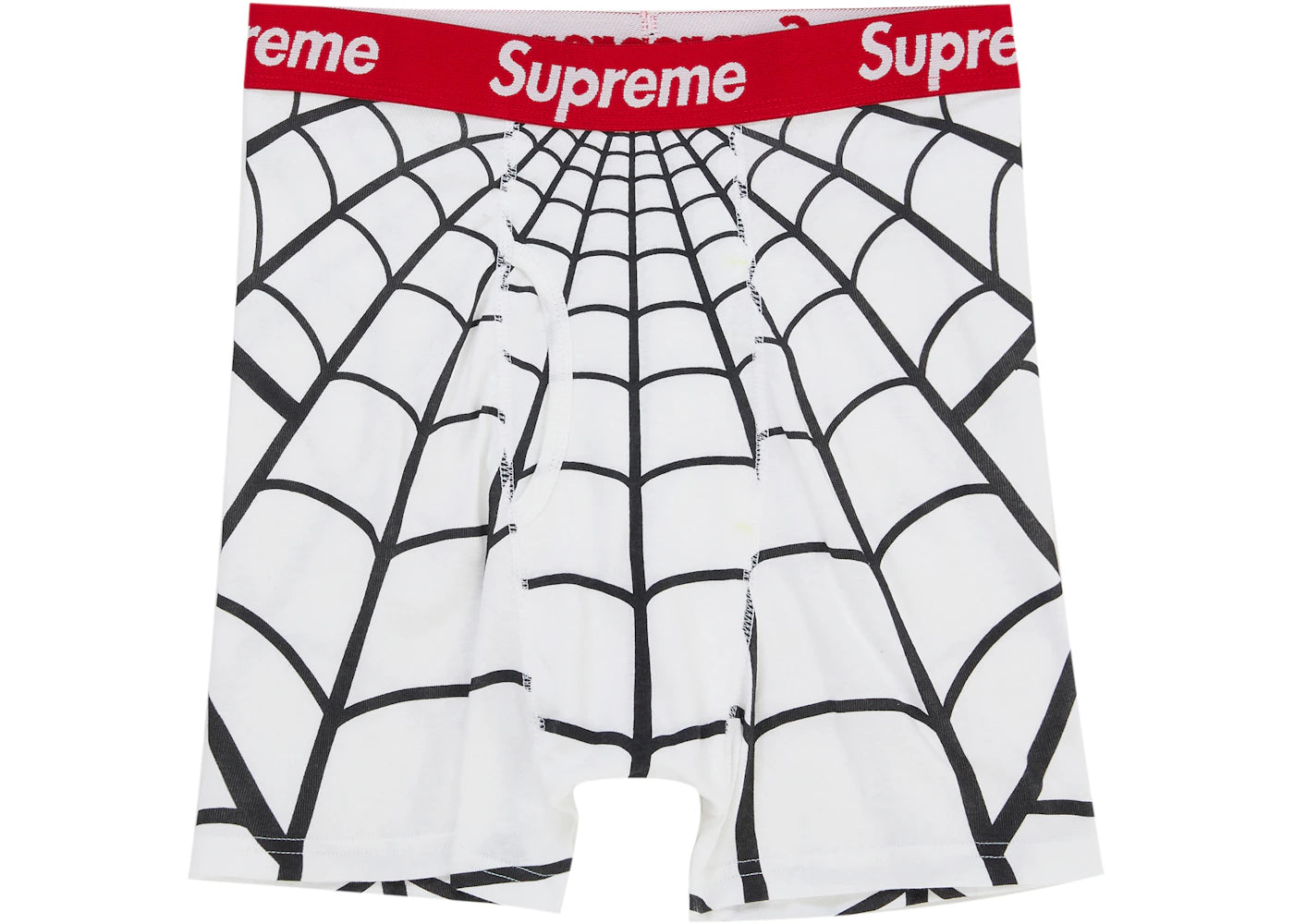 Supreme Hanes Spider-Man Boxer Briefs (2 Pack) White