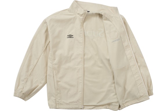 Supreme Umbro Cotton Ripstop Track Jacket (SS26) Stone