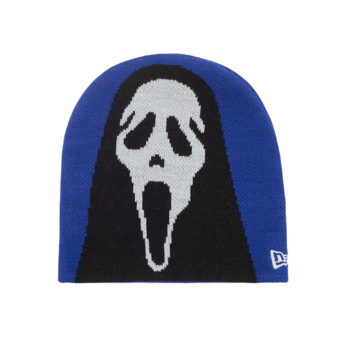 Supreme New Era Ghostface Beanie Blue
