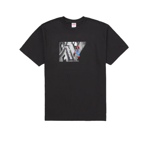 Supreme Spider-Man Tee Black