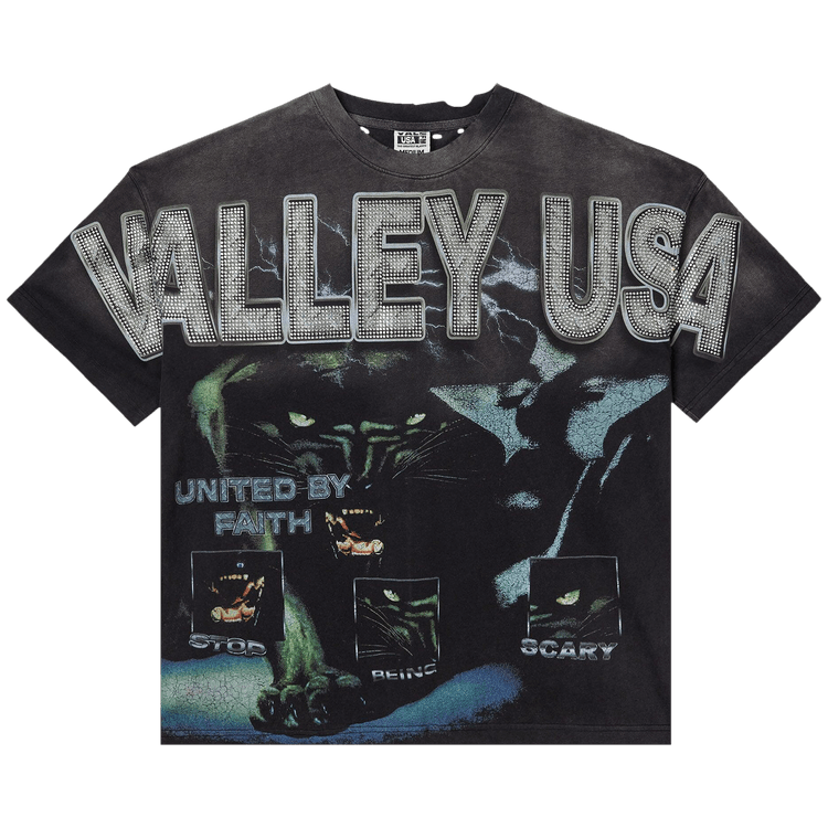 Vale Forever Faith Bling Tee 'Black'