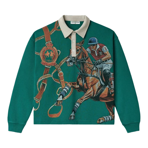 Vale Forever Heritage Rugby Shirt Green