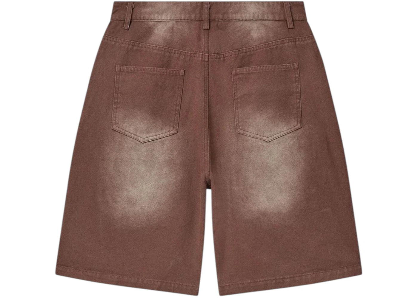 Vale Forever Brown 1980's Jorts Red/Wash