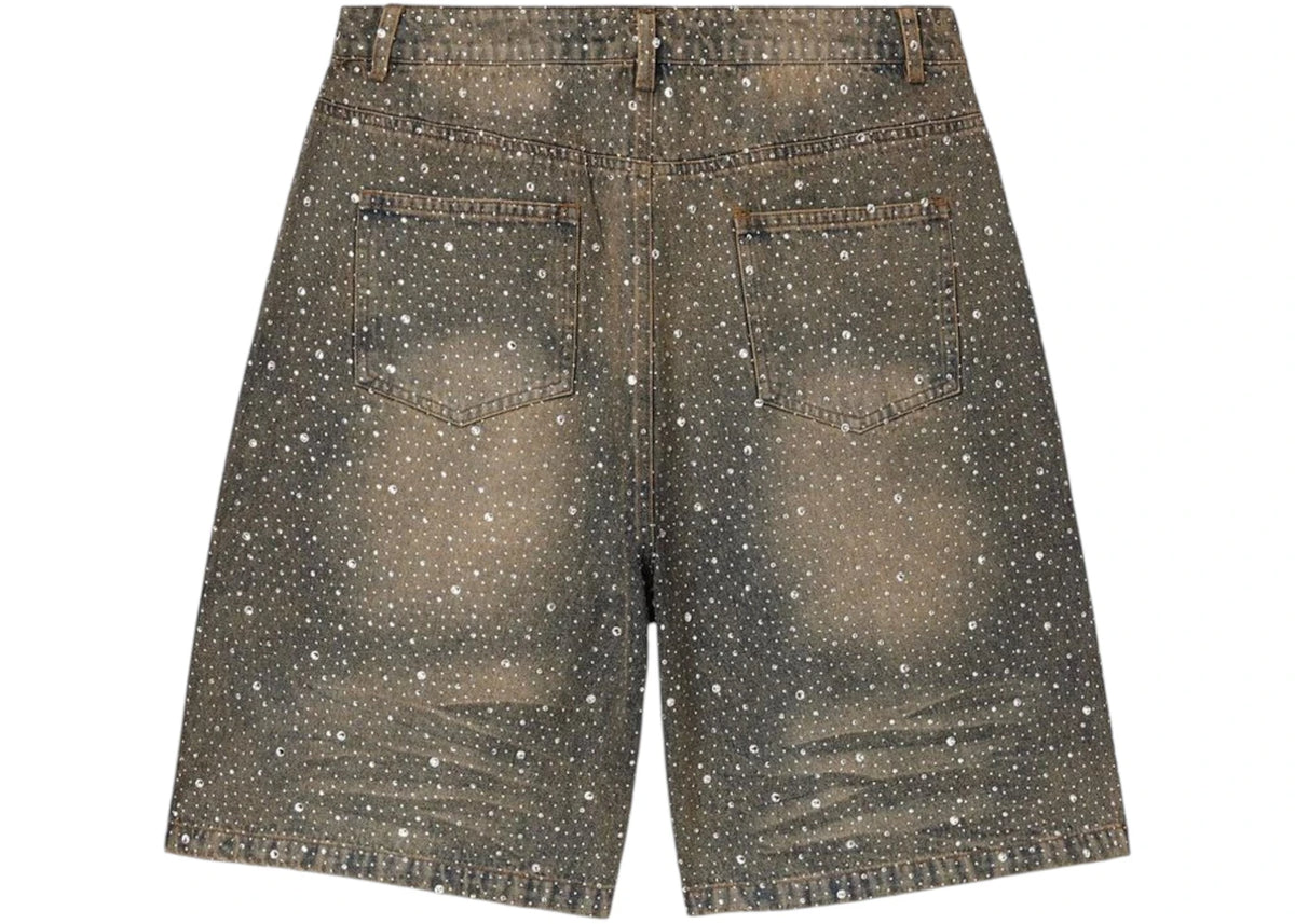 Vale Forever Rainstorm Mid Jorts Mid Wash