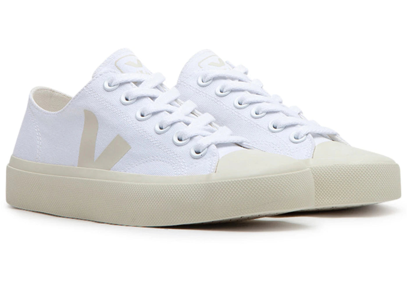 Veja Wata II Low Canvas White Pierre